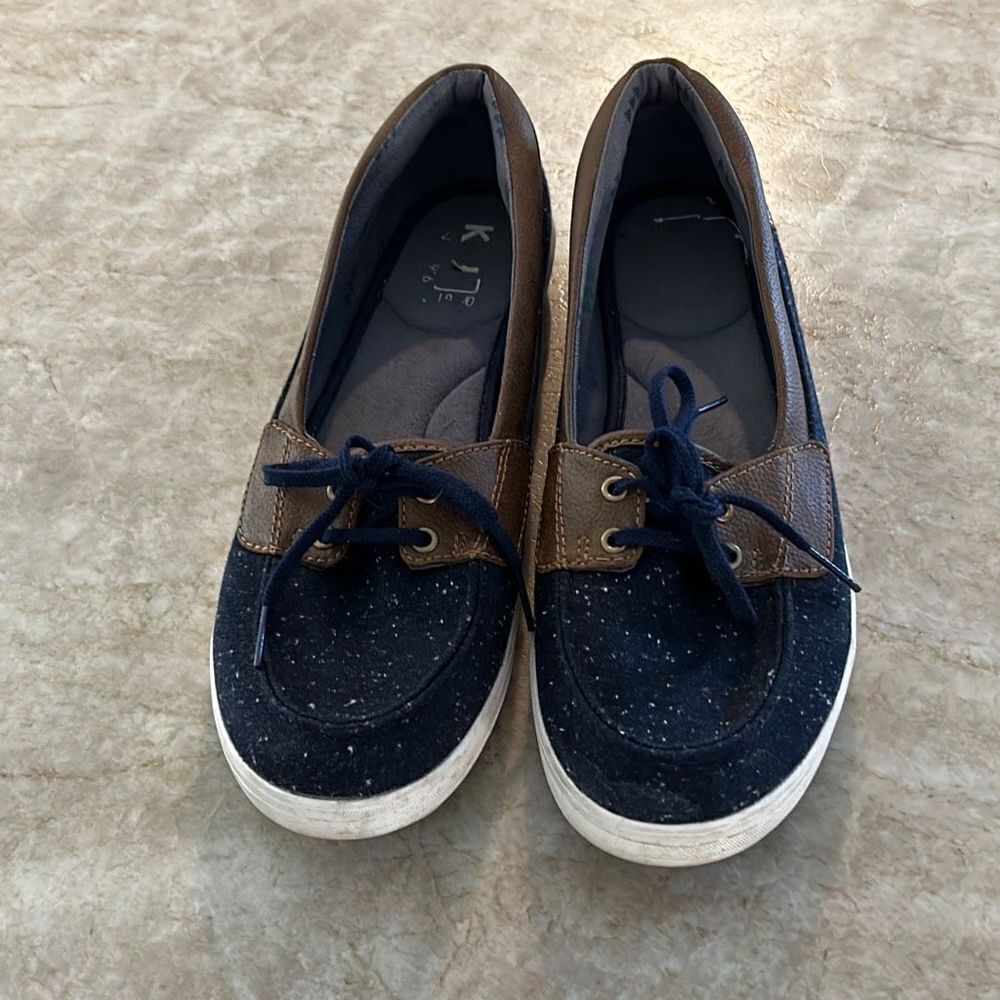 KEDS Navy Boat Shoes